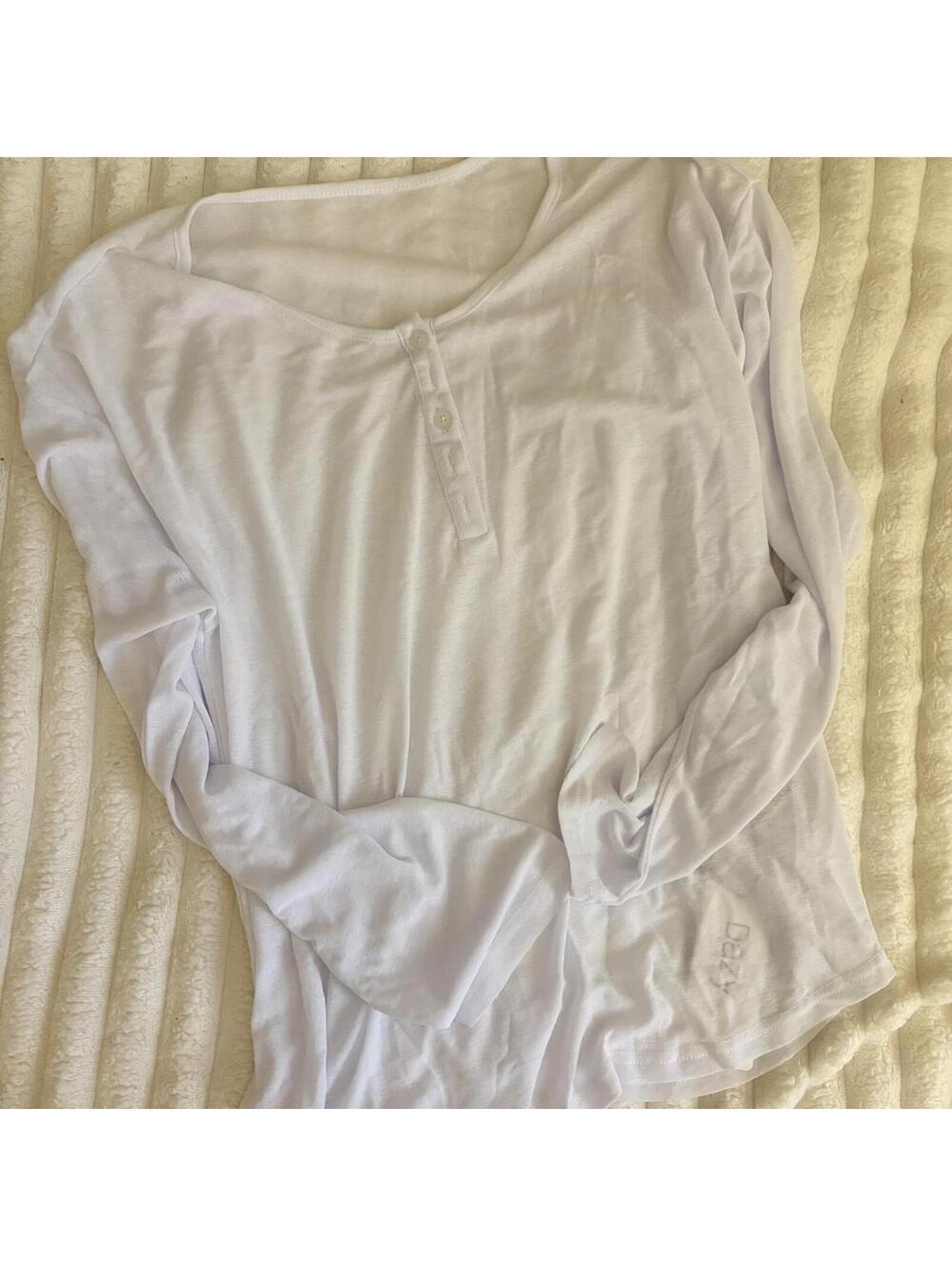 shein DAZY sheer cover up shirt
